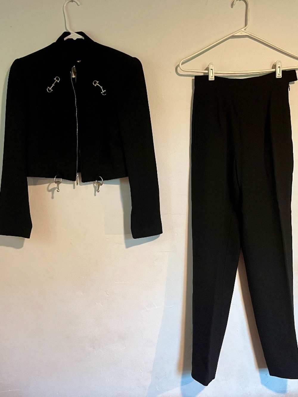 Black blazer and pants
